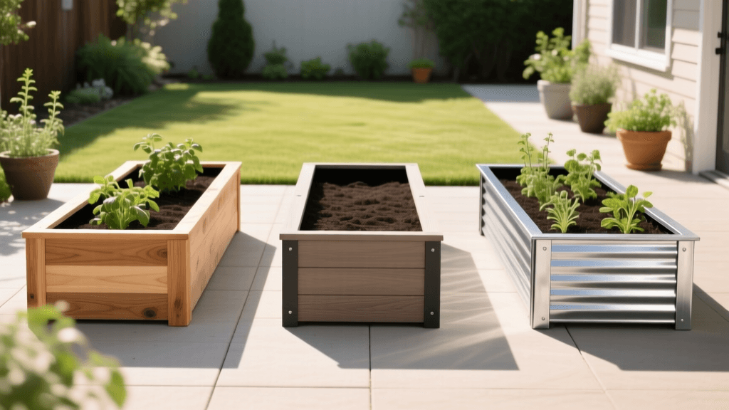 Best Raised Bed Garden Kits: Cedar vs Composite vs Metal