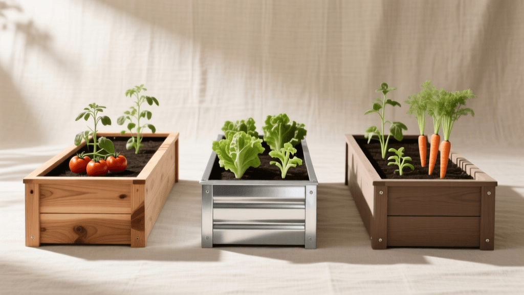 Best Raised Bed Garden Kits: Cedar vs Steel vs Composite