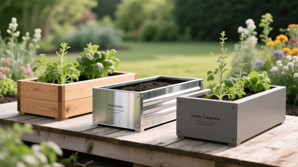 Best Raised Bed Kits: Cedar vs Steel vs Composite