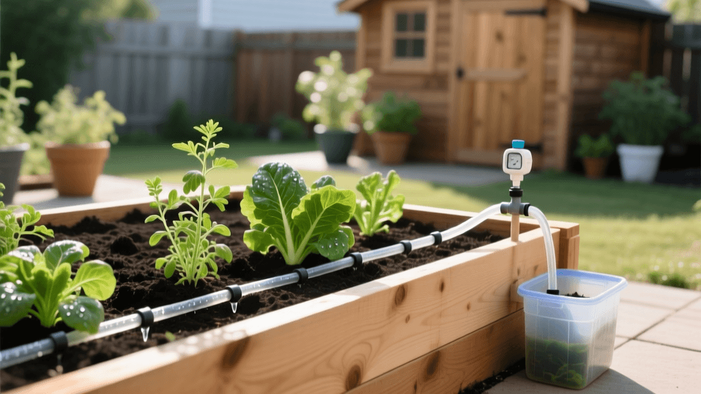 Build a Budget DIY Drip Irrigation for Raised Garden Beds