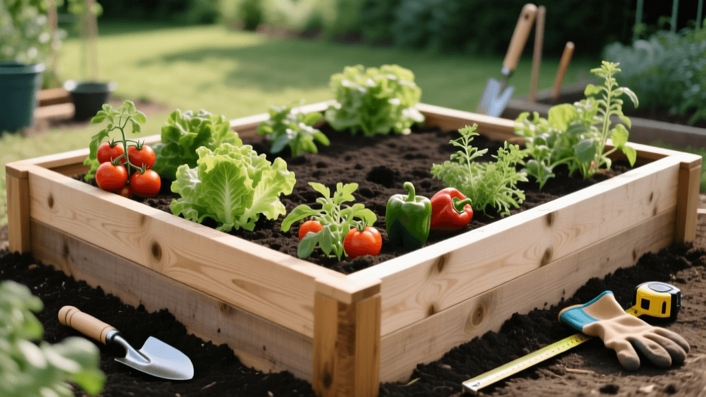 How to Build a 4x8 Cedar Raised Bed for Vegetables