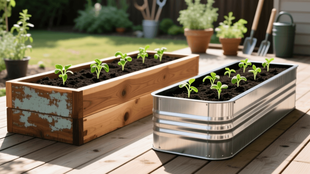 Best Raised Bed Garden Kits: Cedar vs Galvanized Steel