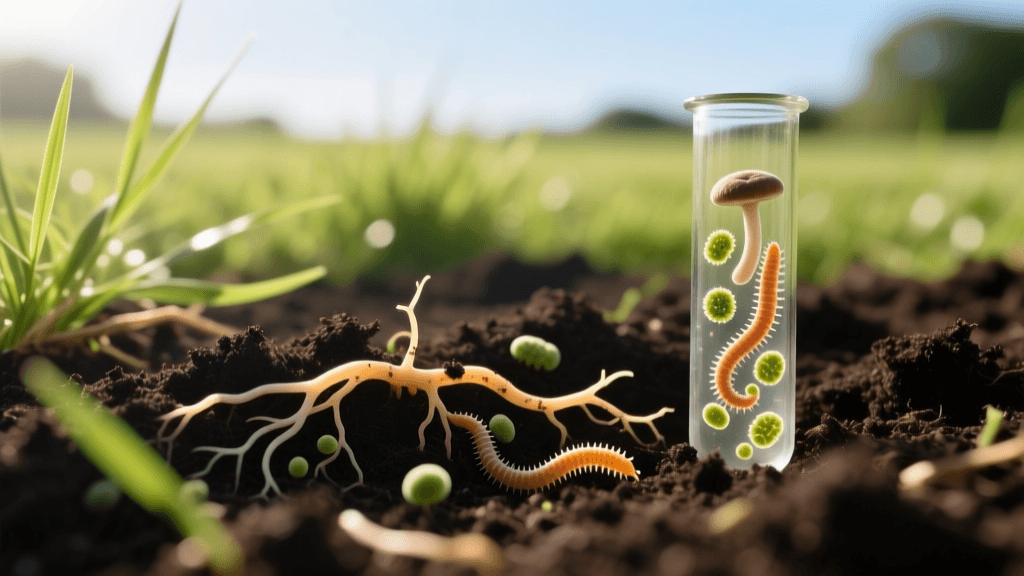 Using Compost and Soil Microbes to Suppress Lawn Pests