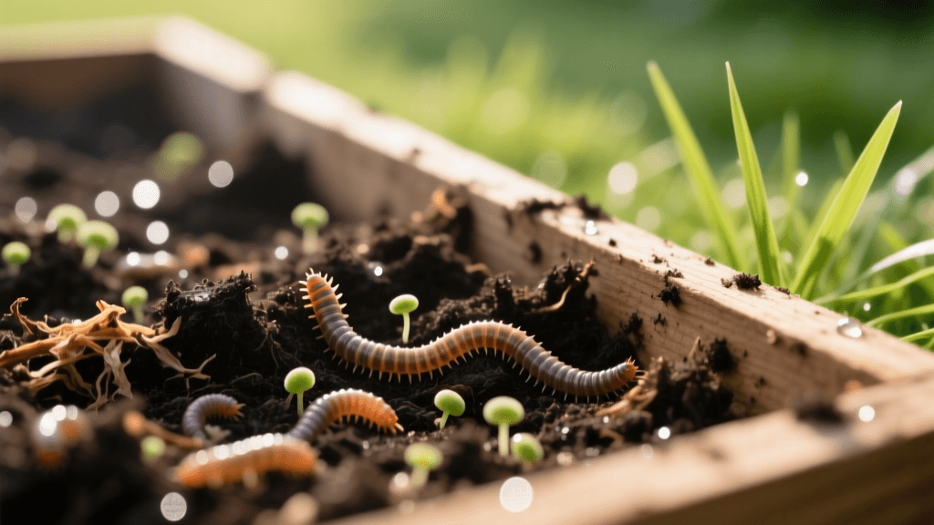 How Compost Suppresses Soil-Borne Lawn Pests Naturally