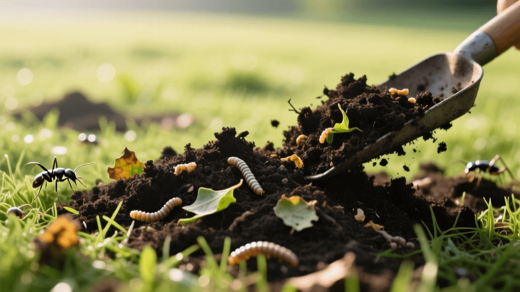 Using Compost to Suppress Soil Pests and Lawn Pathogens