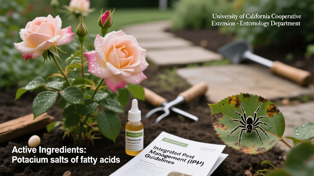 Control Spider Mites On Roses With Insecticidal Soap