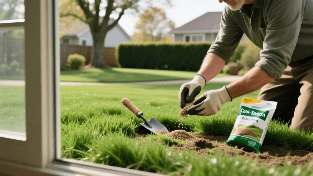 How to Renovate and Overseed a Damaged Cool-Season Lawn