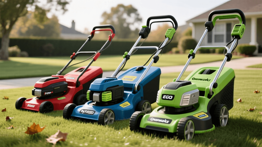 Best Cordless Push Mowers: EGO vs Ryobi vs Greenworks