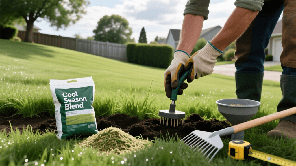 How to Core Aerate and Overseed Cool-Season Lawns
