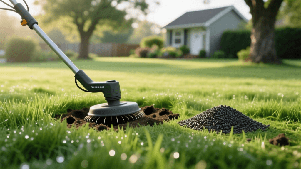 Expert Core Aeration and Overseeding for Cool Grasses