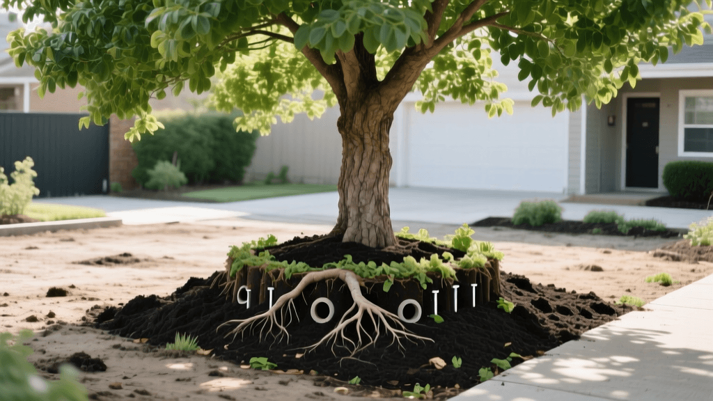 Deep Root Composting for Mature Trees: A Soil Health Guide