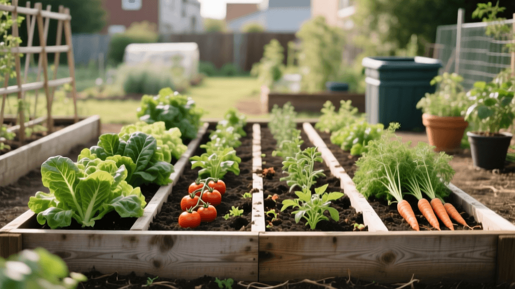 Designing a Productive 4x8 Raised Bed Kitchen Garden Layout
