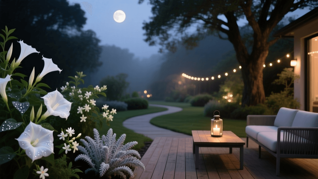 Design a Moon Garden for Evening Entertaining & Curb Appeal