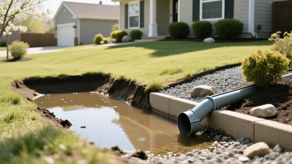 How to Diagnose and Fix Common Yard Drainage Issues