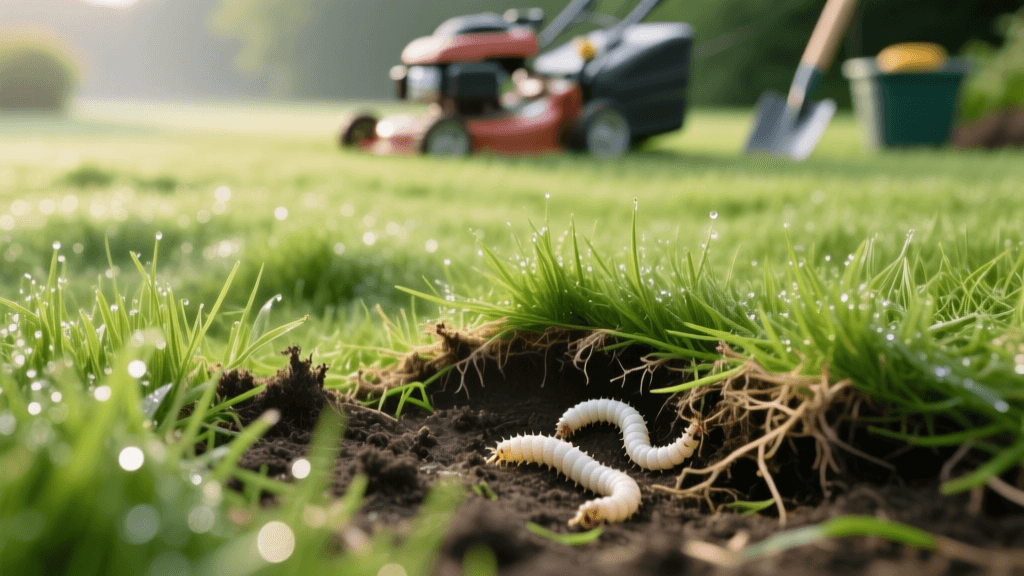 How to Diagnose and Treat White Grub Damage in Lawns