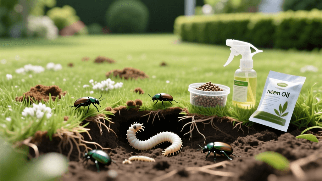 How to Diagnose and Treat White Grubs in Your Lawn
