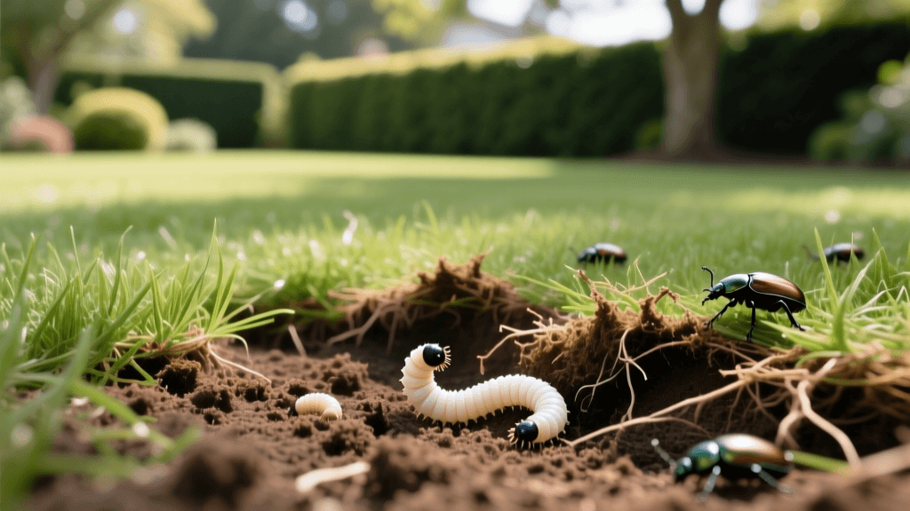 Diagnose and Treat White Grub Infestations in Lawns