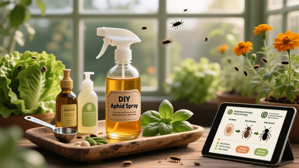 Diy Aphid Spray With Soap And Neem Oil