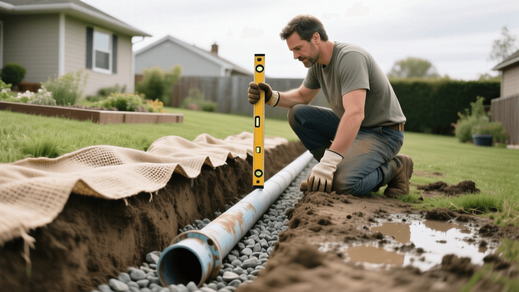 How to Install a DIY French Drain for Yard Drainage