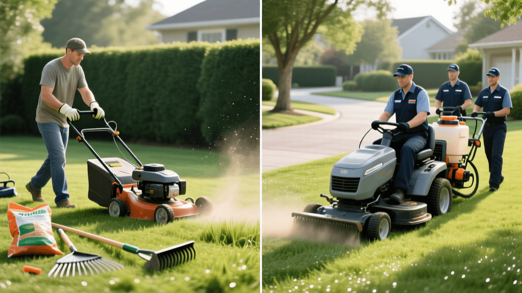 DIY vs. Pro Lawn Care: The Ultimate Cost Breakdown