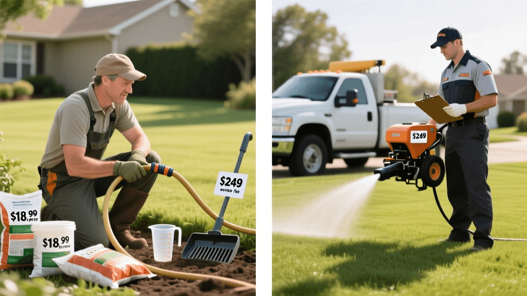 DIY vs Professional Lawn Fertilization Costs: A Budget Guide
