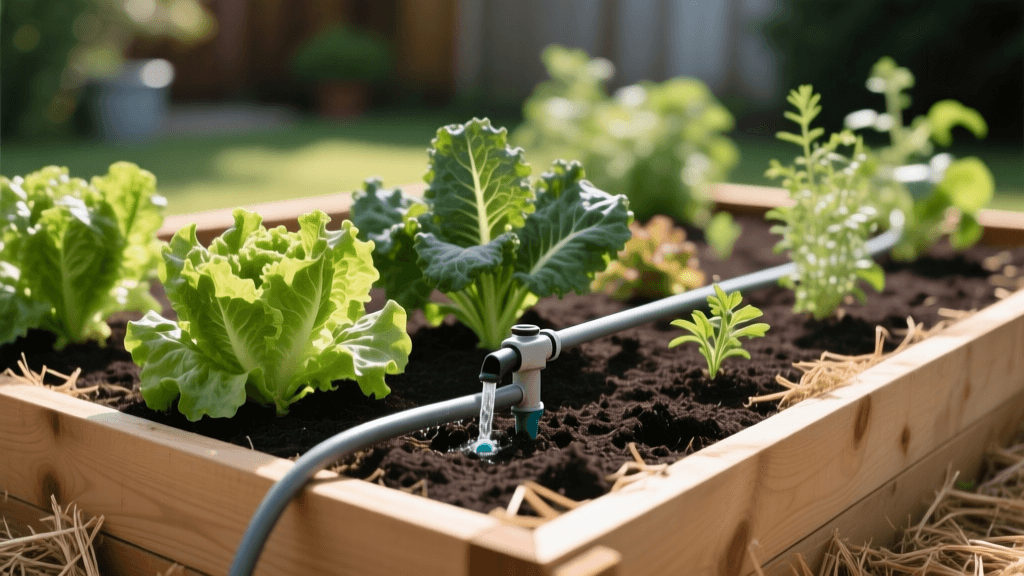 Drought-Proof Raised Beds: Drip Irrigation & Mulch Guide
