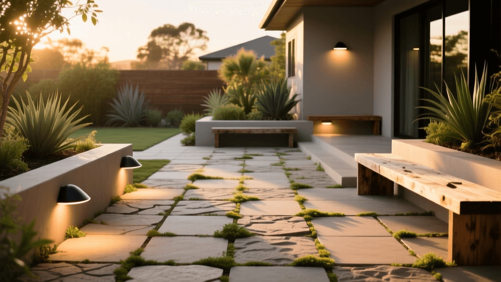 Eco-Friendly Patio Design: Permeable Pavers and Dark Sky Lighting