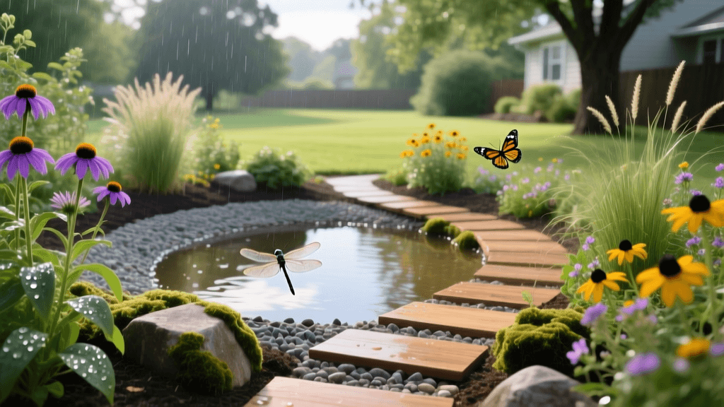 Eco-Friendly Rain Garden Design: Sustainable Stormwater Guide