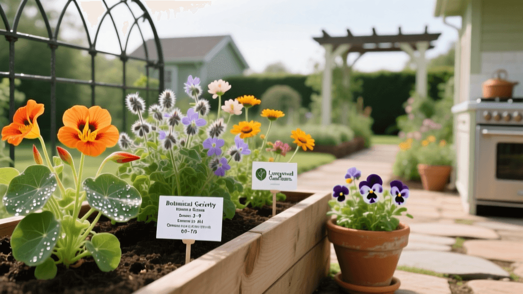 Edible Flower Planting Guide For Kitchen Gardens