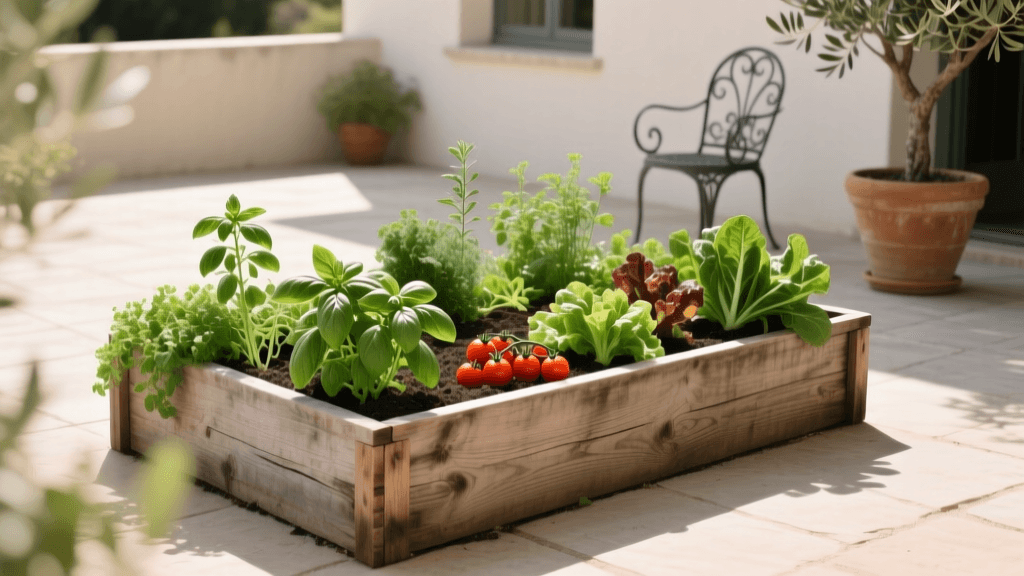 Edible Patio Landscaping: Raised Bed Gardens for Entertaining