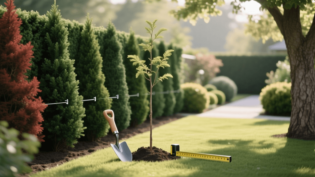 Planning Evergreen Privacy Screens: Spacing and Species Guide