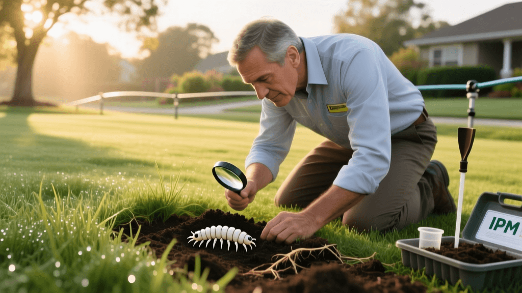 Expert Grub Control: IPM Strategies for a Healthy Lawn