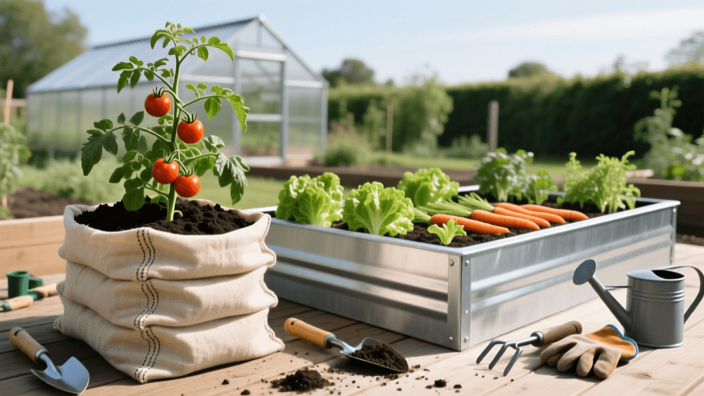 Fabric Grow Bags vs Steel Raised Beds: Which is Best?