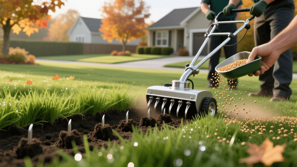 Fall Lawn Care: Aeration and Overseeding Cool-Season Grasses