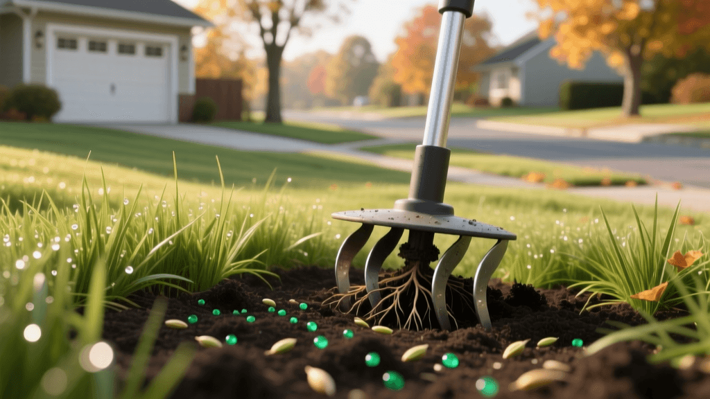 Fall Core Aeration and Overseeding Guide for Fescue Lawns