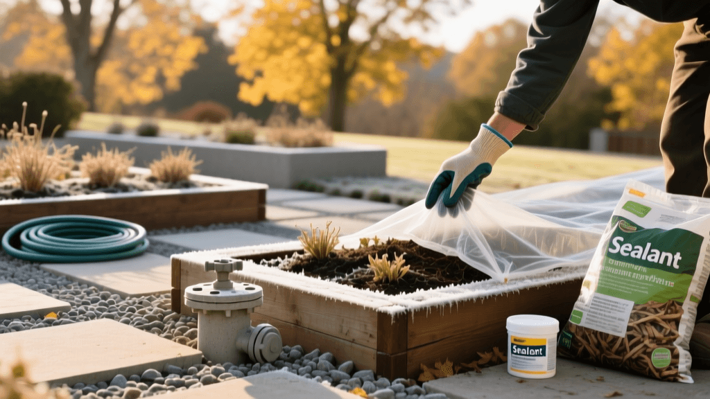The Ultimate Fall Hardscape and Garden Bed Winterization