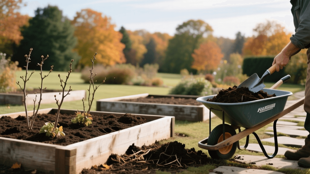 Fall Landscape Bed Maintenance: Mulch and Winterize