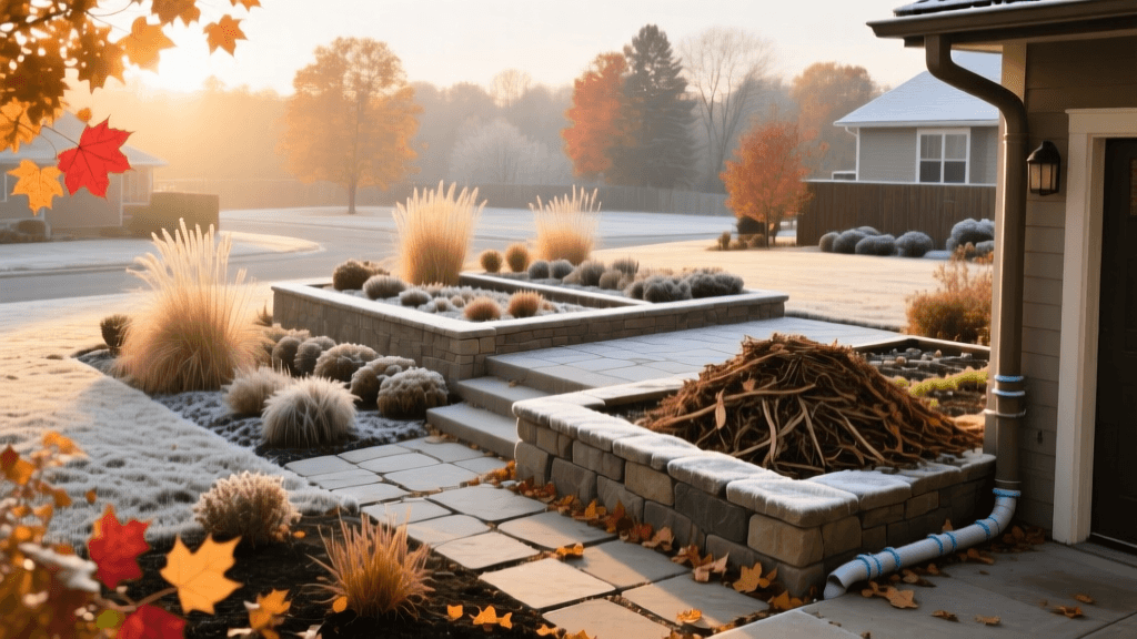 Fall Landscape Winterization: Protecting Beds and Hardscapes