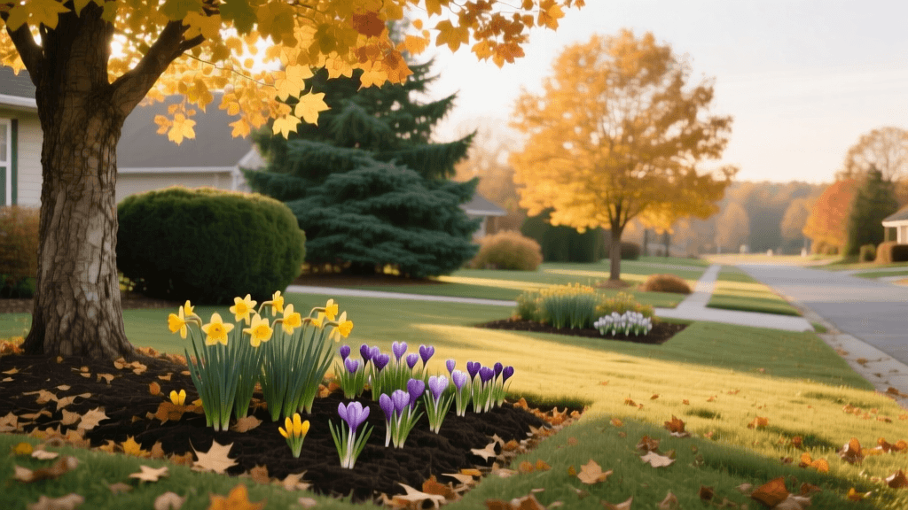 Fall Landscaping Timeline for Trees, Shrubs, and Bulbs