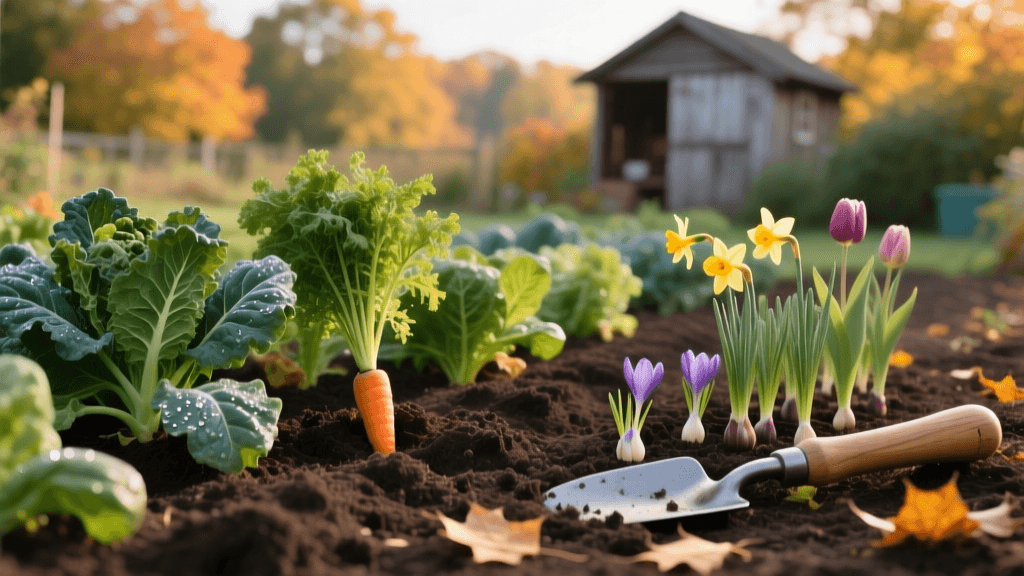 Fall Planting Schedule for Cool-Season Crops and Spring Bulbs