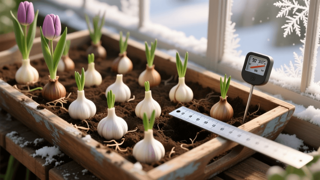 The Fall Planting Schedule for Garlic and Spring Bulbs