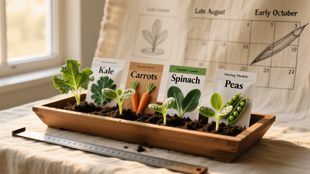 Fall Vegetable Planting Schedule: Timing Cool-Season Crops
