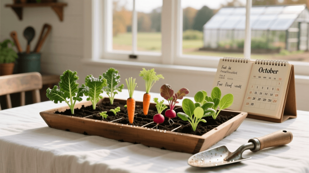 Fall Vegetable Planting Schedule and Frost Timing Guide