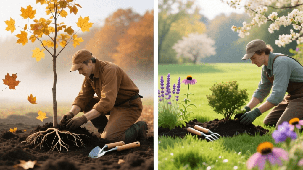 Fall vs Spring Planting: Best Time for Trees & Shrubs