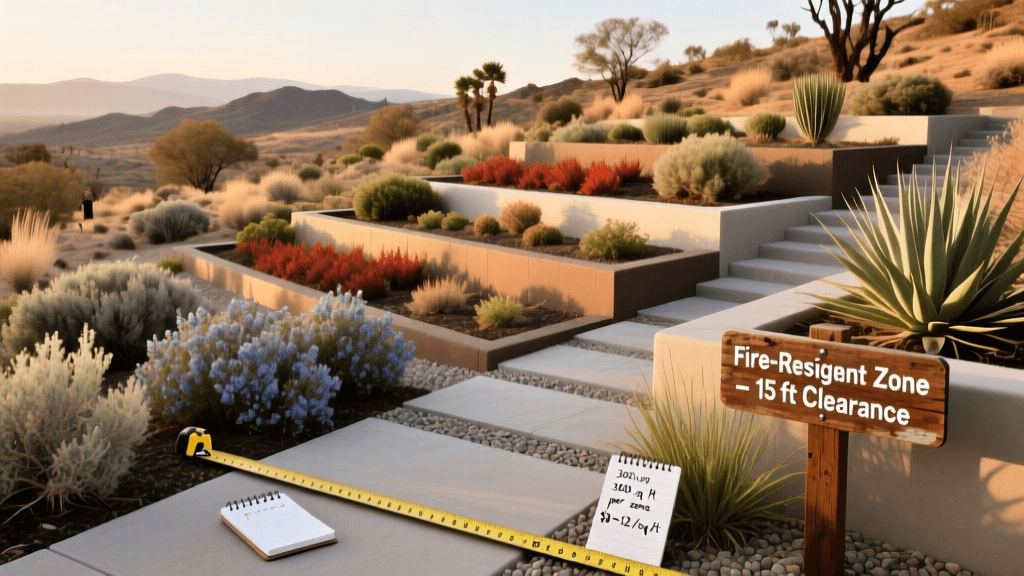 Fire Resistant Planting Zones For Wildfire Prone Areas