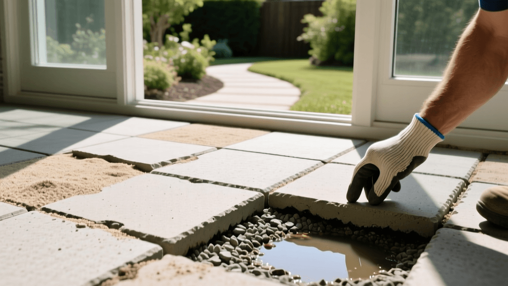 Diagnose and Fix Sinking and Heaving Paver Patios