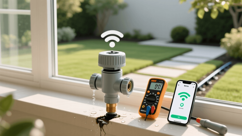 Diagnose and Fix Smart Sprinkler Leaks and Wi-Fi Drops