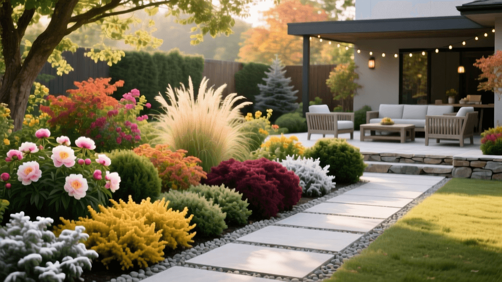 Design a Four-Season Perennial Border for Curb Appeal