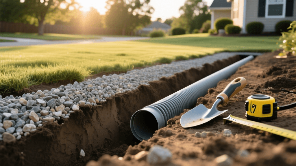 Expert French Drain Installation Tips for Yard Drainage