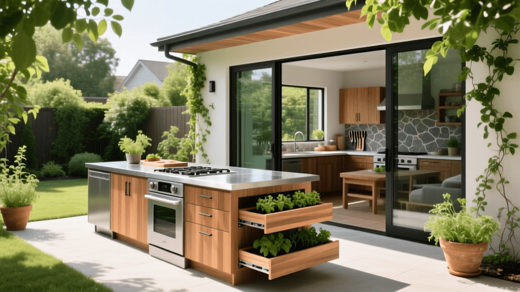 Designing Your Garden-To-Table Outdoor Prep Kitchen
